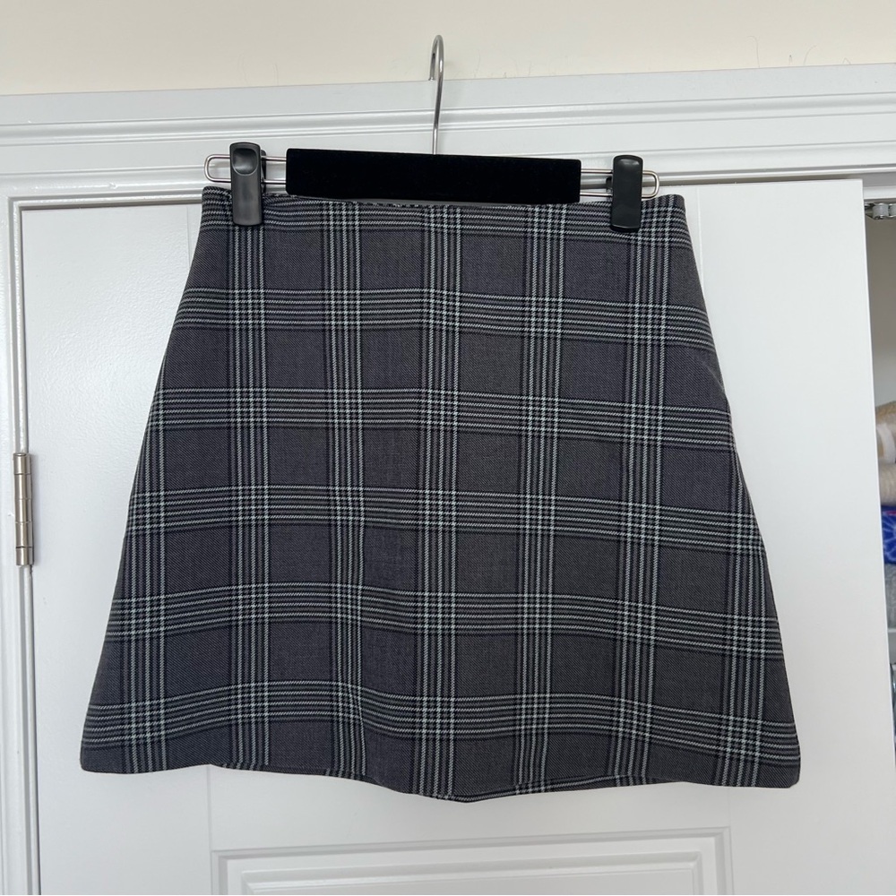 Wilfred Plaid Skirt
